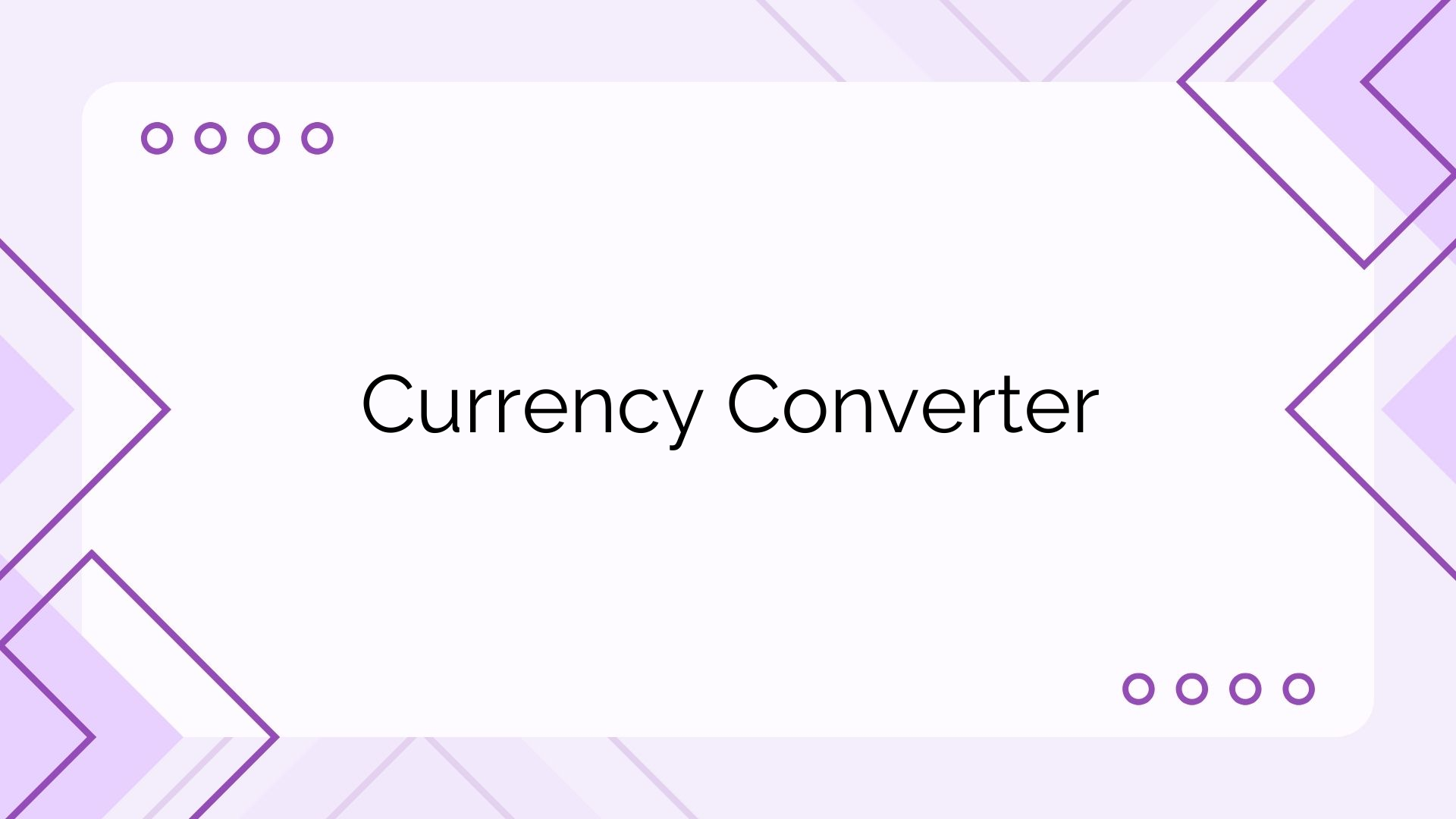 Currency Converter