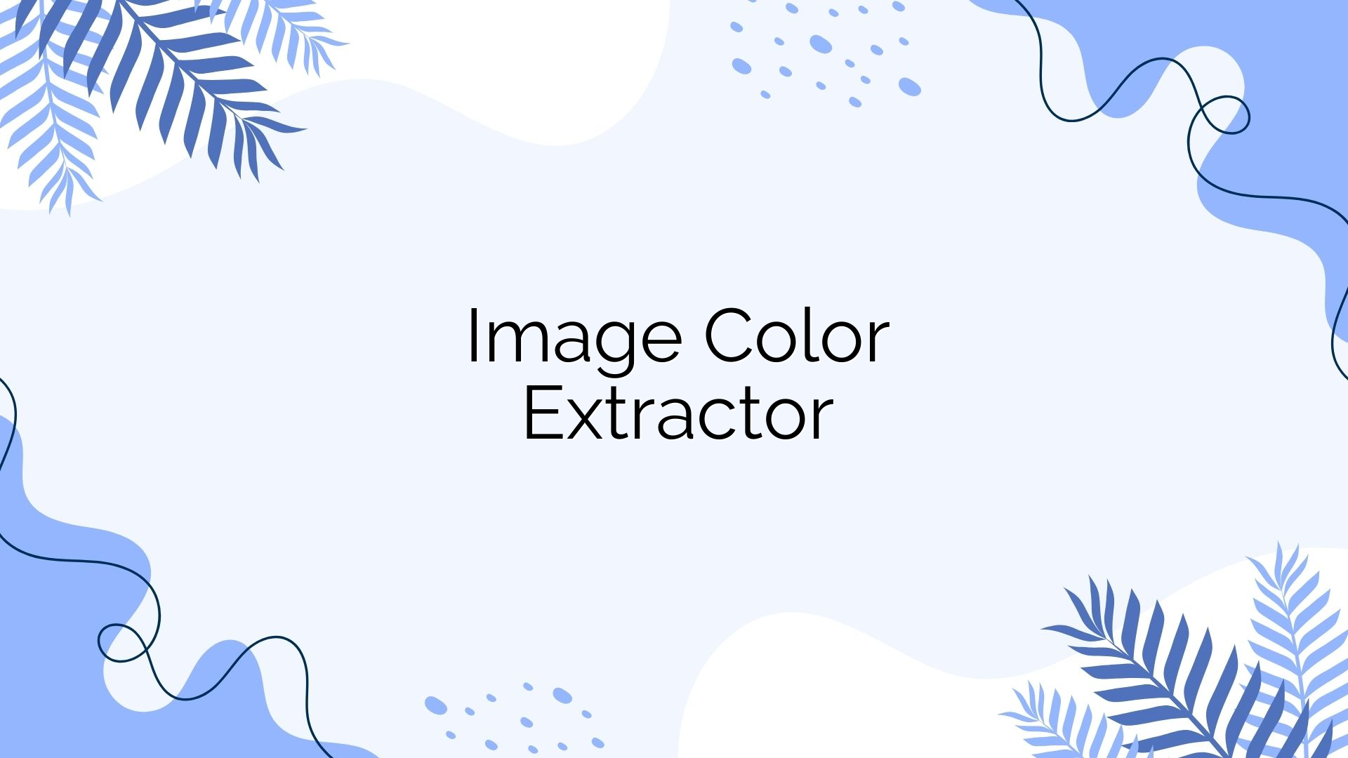 Image Color Extractor