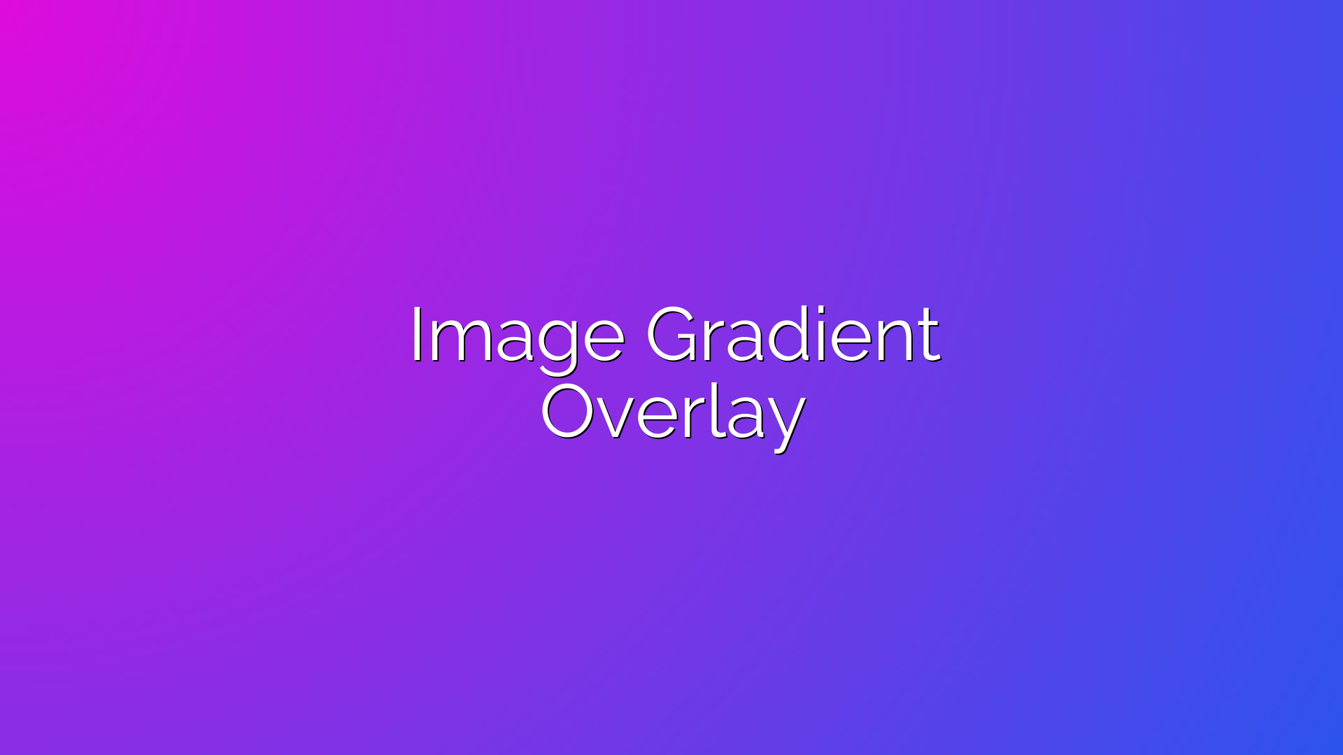Image Gradient Overlay