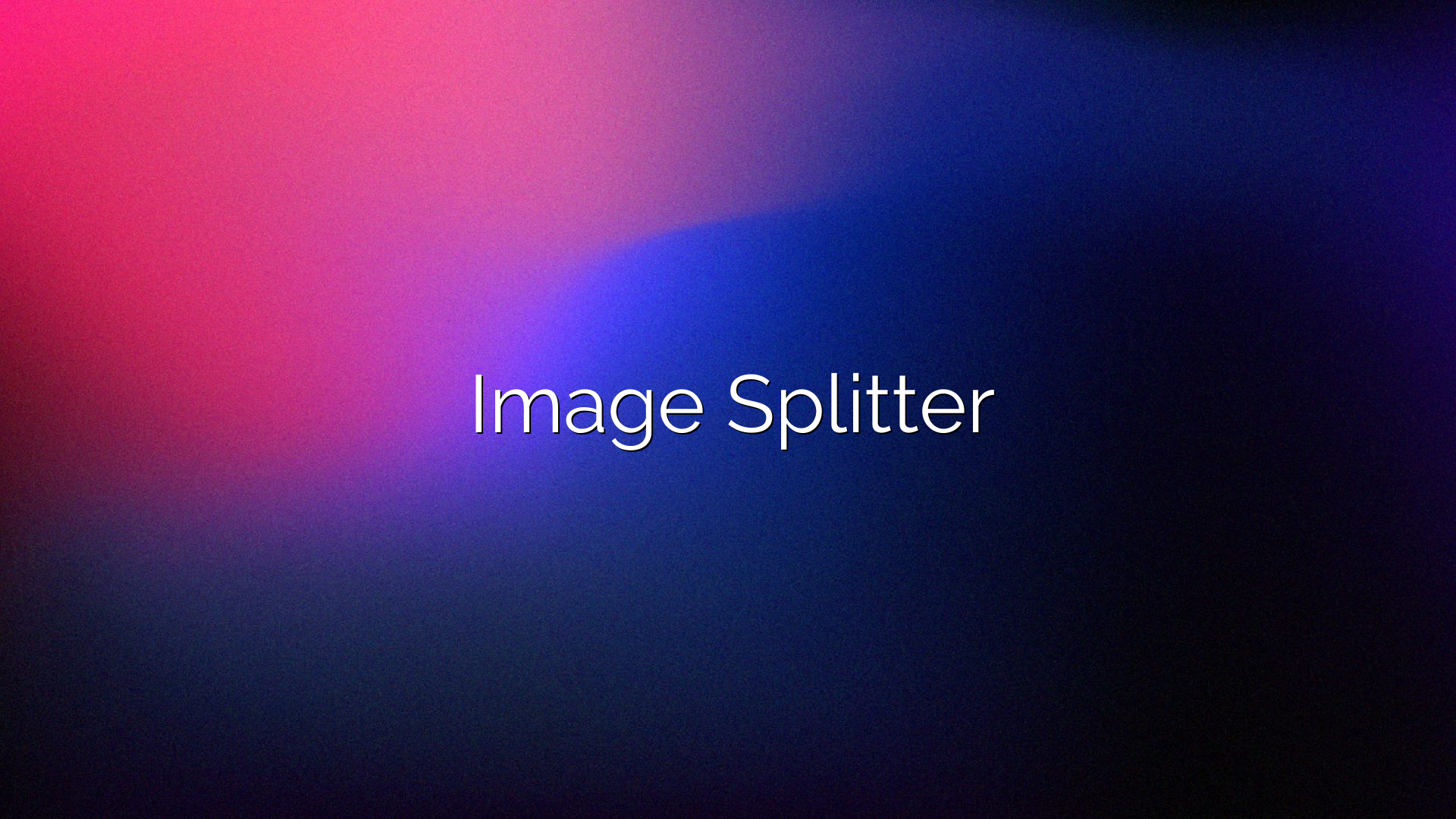 Image Splitter